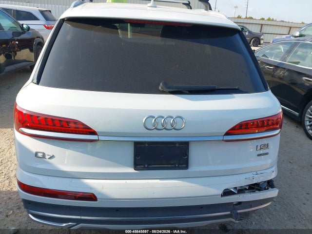 2023 Audi Q7 Premium Plus 55 Tfsi Quattro Tiptronic მანქანა იყიდება აუქციონზე, vin: WA1LXBF71PD015290, აუქციონის ნომერი: 45845597
