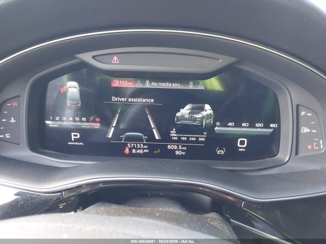 2023 Audi Q7 Premium Plus 55 Tfsi Quattro Tiptronic მანქანა იყიდება აუქციონზე, vin: WA1LXBF71PD015290, აუქციონის ნომერი: 45845597