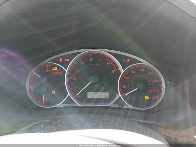 45845625 :رقم المزاد ، JF1GE76629G516486 vin ، 2009 Subaru Impreza Wrx مزاد بيع