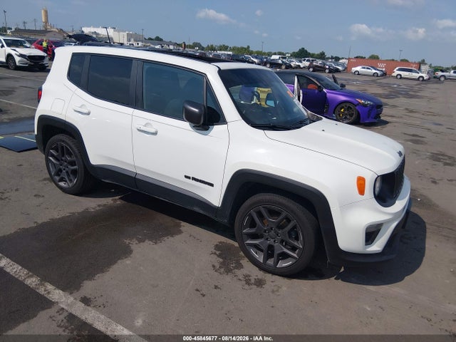 2021 Jeep Renegade Latitude Fwd მანქანა იყიდება აუქციონზე, vin: ZACNJCBB4MPM62979, აუქციონის ნომერი: 45845677