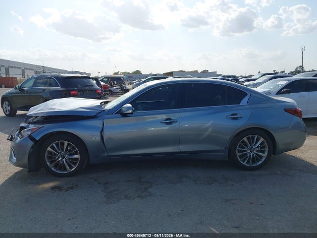 2020 Infiniti Q50 Luxe მანქანა იყიდება აუქციონზე, vin: JN1EV7AP0LM208259, აუქციონის ნომერი: 45845712