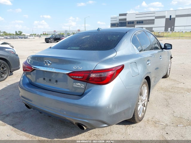 2020 Infiniti Q50 Luxe მანქანა იყიდება აუქციონზე, vin: JN1EV7AP0LM208259, აუქციონის ნომერი: 45845712