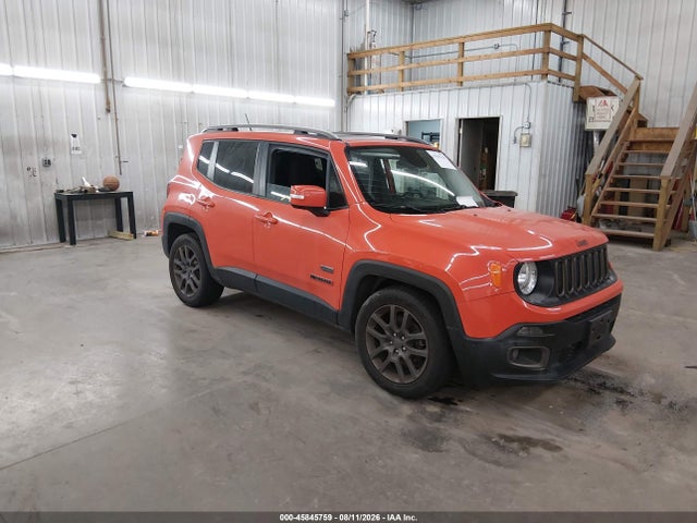 45845759 :رقم المزاد ، ZACCJABT3GPC70738 vin ، 2016 Jeep Renegade 75th Anniversary مزاد بيع