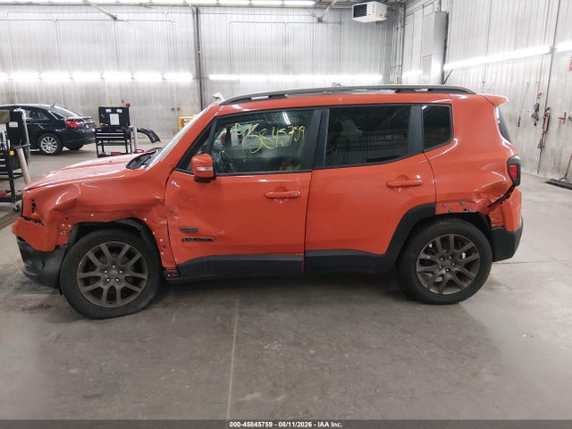 45845759 :رقم المزاد ، ZACCJABT3GPC70738 vin ، 2016 Jeep Renegade 75th Anniversary مزاد بيع
