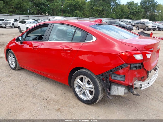 Продажа на аукционе авто 2017 Chevrolet Cruze Lt Auto, vin: 1G1BE5SM7H7155096, номер лота: 45845761