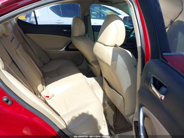 Aukcja sprzedaży 2007 Lexus Is 250, vin: JTHCK262175009006, numer aukcji: 45845763