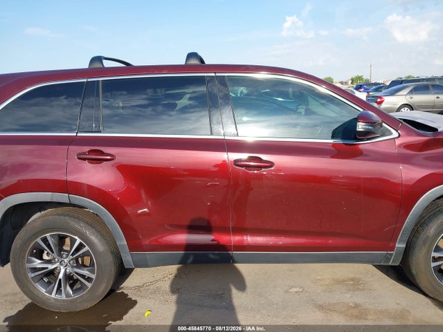 Продажа на аукционе авто 2019 Toyota Highlander Le, vin: 5TDZZRFH6KS358878, номер лота: 45845770