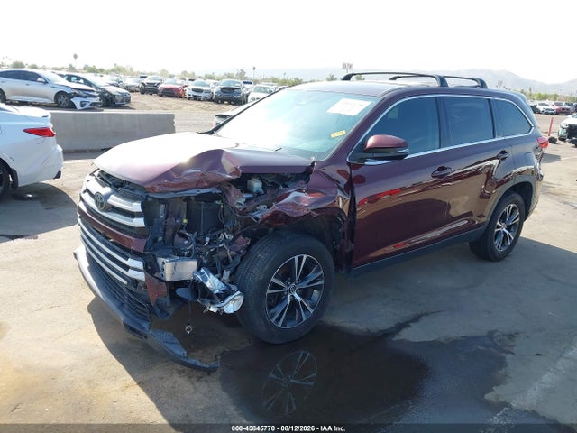 Продажа на аукционе авто 2019 Toyota Highlander Le, vin: 5TDZZRFH6KS358878, номер лота: 45845770
