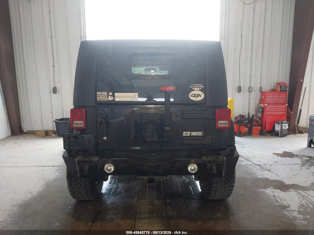 45845778 :رقم المزاد ، 1J8GA59158L592955 vin ، 2008 Jeep Wrangler Unlimited Sahara مزاد بيع
