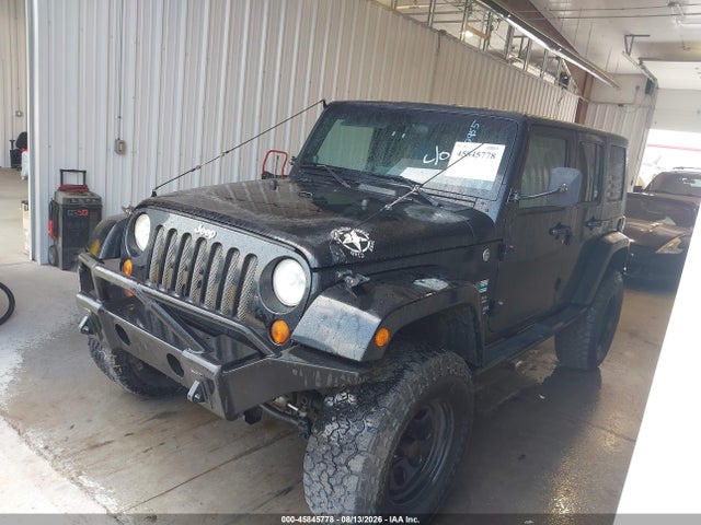 45845778 :رقم المزاد ، 1J8GA59158L592955 vin ، 2008 Jeep Wrangler Unlimited Sahara مزاد بيع