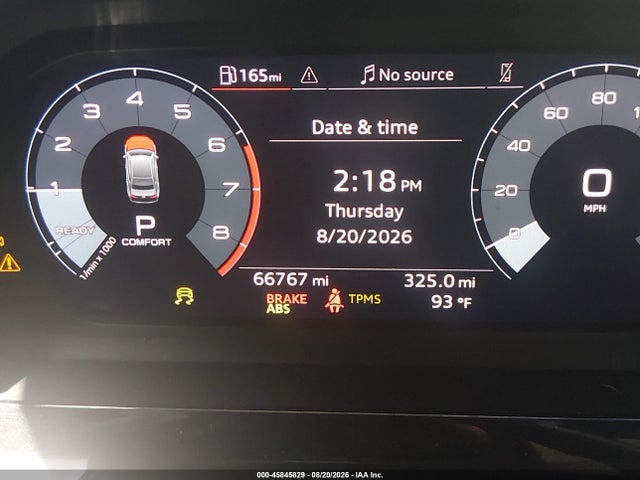 45845829 :رقم المزاد ، WAUAUDGY9PA038145 vin ، 2023 Audi A3 Premium 40 Tfsi Front-wheel Drive S Tronic مزاد بيع