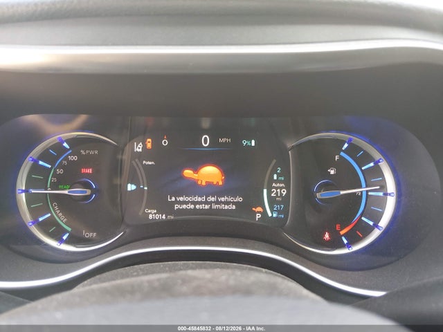 2020 Chrysler Pacifica Hybrid Limited მანქანა იყიდება აუქციონზე, vin: 2C4RC1N72LR190372, აუქციონის ნომერი: 45845832