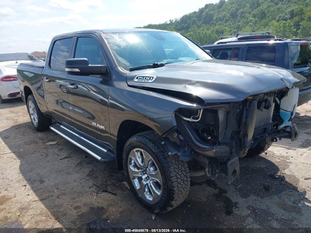 45845879 :رقم المزاد ، 1C6SRFMT6LN309489 vin ، 2020 Ram 1500 Big Horn  4x4 6'4 Box مزاد بيع