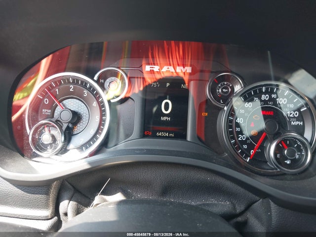 45845879 :رقم المزاد ، 1C6SRFMT6LN309489 vin ، 2020 Ram 1500 Big Horn  4x4 6'4 Box مزاد بيع