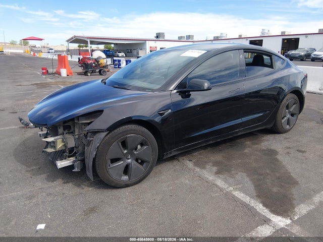 45845900 :رقم المزاد ، 5YJ3E1EB2NF186924 vin ، 2022 Tesla Model 3 Long Range Dual Motor All-wheel Drive مزاد بيع