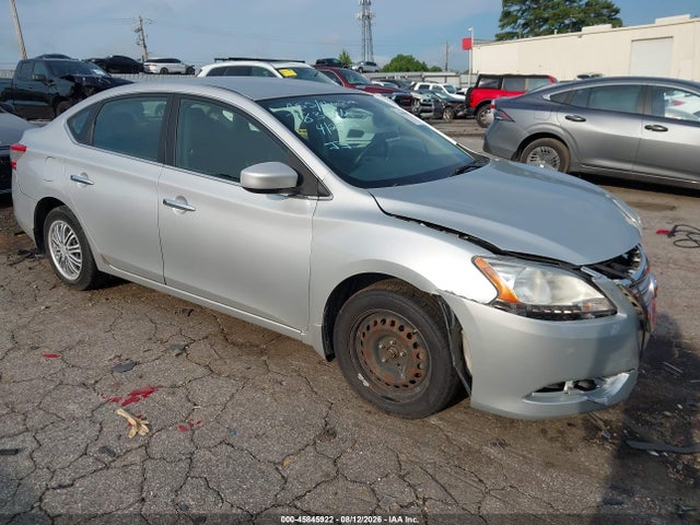 45845922 :رقم المزاد ، 3N1AB7AP1DL783506 vin ، 2013 Nissan Sentra S مزاد بيع