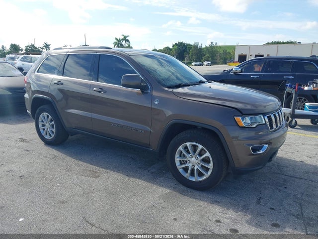 Aukcja sprzedaży 2021 Jeep Grand Cherokee Laredo E 4x4, vin: 1C4RJFAGXMC678620, numer aukcji: 45845920