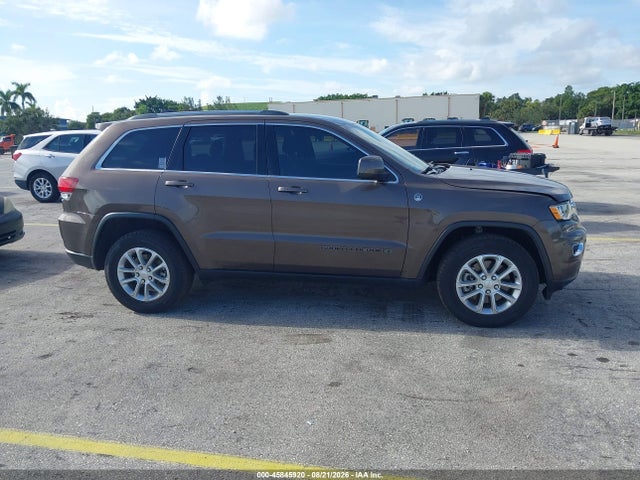 Продажа на аукционе авто 2021 Jeep Grand Cherokee Laredo E 4x4, vin: 1C4RJFAGXMC678620, номер лота: 45845920