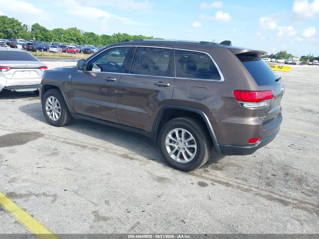 Продажа на аукционе авто 2021 Jeep Grand Cherokee Laredo E 4x4, vin: 1C4RJFAGXMC678620, номер лота: 45845920