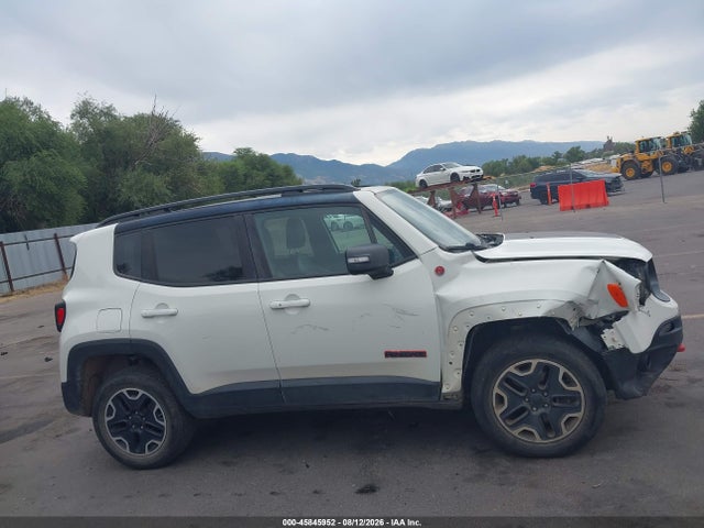 Aukcja sprzedaży 2016 Jeep Renegade Trailhawk, vin: ZACCJBCT3GPC83302, numer aukcji: 45845952