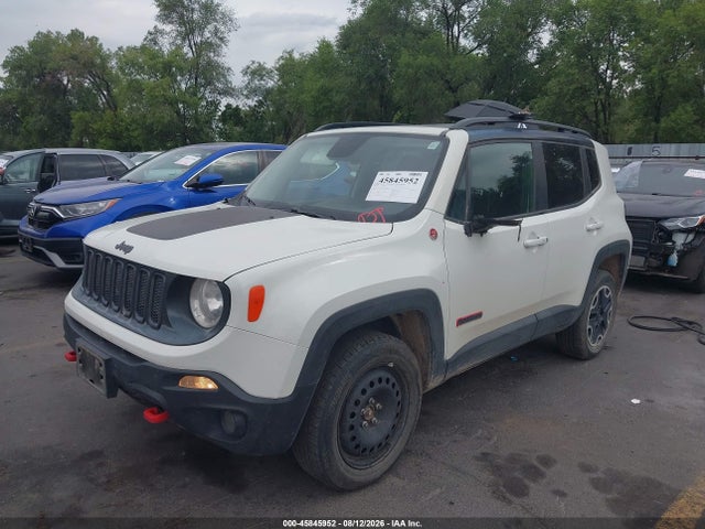 Aukcja sprzedaży 2016 Jeep Renegade Trailhawk, vin: ZACCJBCT3GPC83302, numer aukcji: 45845952