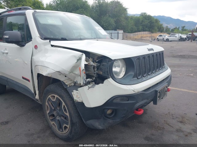 Aukcja sprzedaży 2016 Jeep Renegade Trailhawk, vin: ZACCJBCT3GPC83302, numer aukcji: 45845952