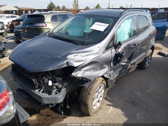 2022 Ford Ecosport Se მანქანა იყიდება აუქციონზე, vin: MAJ6S3GL6NC468333, აუქციონის ნომერი: 45846048