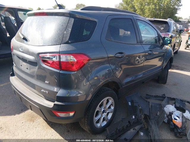 2022 Ford Ecosport Se მანქანა იყიდება აუქციონზე, vin: MAJ6S3GL6NC468333, აუქციონის ნომერი: 45846048