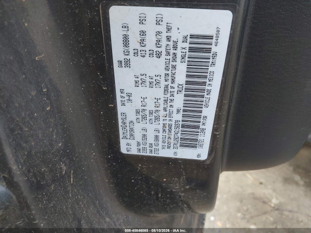 Продаж на аукціоні авто 2004 Dodge Ram 2500 Slt/laramie, vin: 3D7KU28D74G156978, номер лоту: 45846065