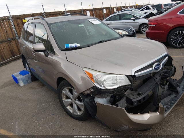 Auction sale of the 2015 Subaru Forester 2.5i Premium, vin: JF2SJADC2FH455976, lot number: 45846085