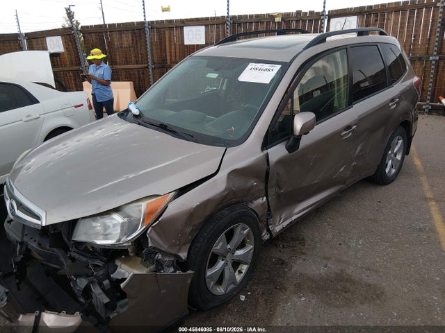 45846085 :رقم المزاد ، JF2SJADC2FH455976 vin ، 2015 Subaru Forester 2.5i Premium مزاد بيع