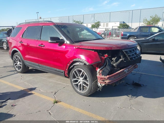 2016 Ford Explorer Sport მანქანა იყიდება აუქციონზე, vin: 1FM5K8GTXGGB19105, აუქციონის ნომერი: 45846132