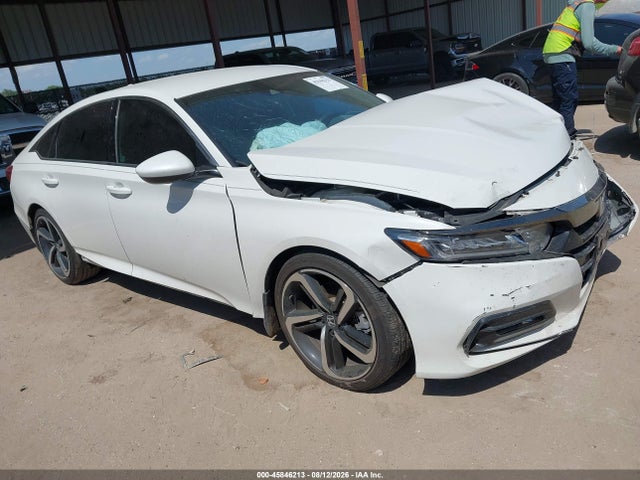 2018 Honda Accord Sport მანქანა იყიდება აუქციონზე, vin: 1HGCV1F34JA051276, აუქციონის ნომერი: 45846213