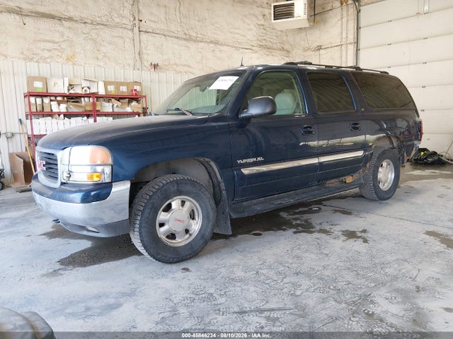 2002 Gmc Yukon Xl K1500 მანქანა იყიდება აუქციონზე, vin: 3GKFK16Z02G284376, აუქციონის ნომერი: 45846234
