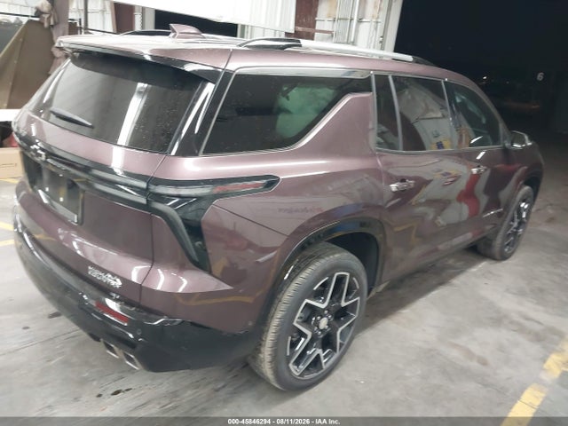 45846294 :رقم المزاد ، 1GNERKRS7SJ302174 vin ، 2025 Chevrolet Traverse Fwd High Country مزاد بيع