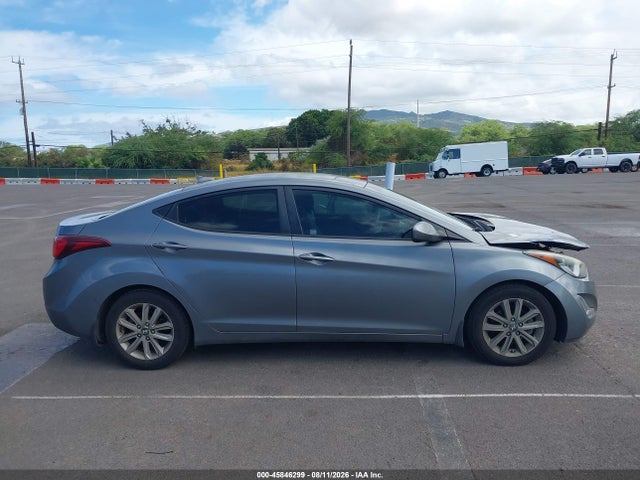 KMHDH4AE1GU598724 Hyundai ELANTRA SE