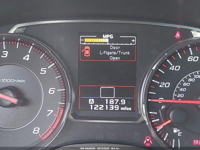 JF1VA1A65J9822310 Subaru WRX