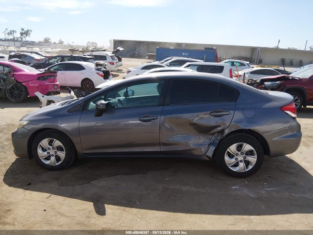 45846387 :رقم المزاد ، 19XFB2F51EE247934 vin ، 2014 Honda Civic Lx مزاد بيع