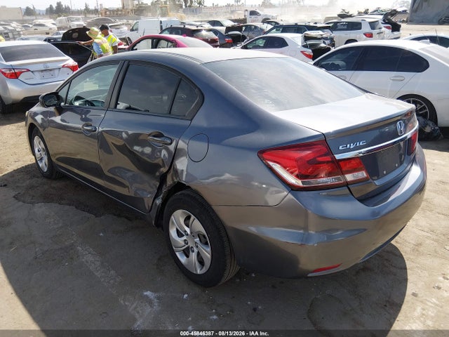 45846387 :رقم المزاد ، 19XFB2F51EE247934 vin ، 2014 Honda Civic Lx مزاد بيع