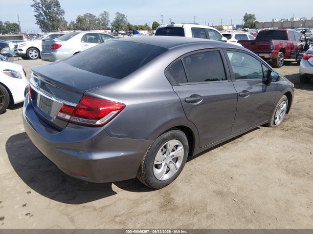 45846387 :رقم المزاد ، 19XFB2F51EE247934 vin ، 2014 Honda Civic Lx مزاد بيع