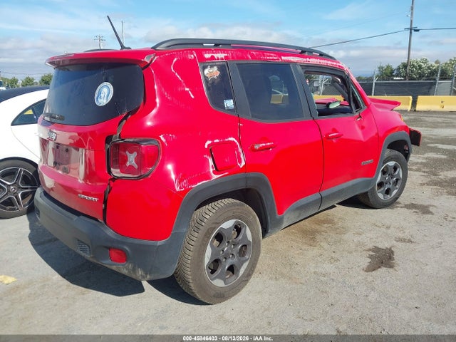 Aukcja sprzedaży 2016 Jeep Renegade Sport, vin: ZACCJBATXGPD60279, numer aukcji: 45846403