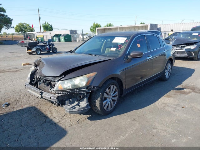 45846410 :رقم المزاد ، 1HGCP3F8XCA009134 vin ، 2012 Honda Accord 3.5 Ex-l مزاد بيع