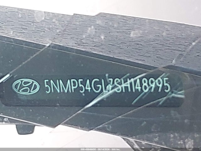 Aukcja sprzedaży 2025 Hyundai Santa Fe Calligraphy, vin: 5NMP54GL7SH148995, numer aukcji: 45846450