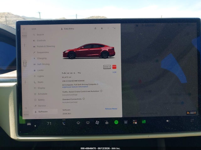 Tesla Model S Long Range Dual Motor All-wheel Drive 2021 5YJSA1E51MF428408 Image 7