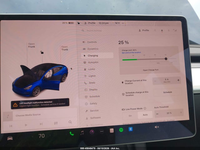 Продаж на аукціоні авто 2021 Tesla Model 3 Long Range, vin: 5YJ3E1EB3MF981348, номер лоту: 45846479
