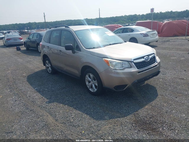 2015 Subaru Forester 2.5i მანქანა იყიდება აუქციონზე, vin: JF2SJABC1FH595391, აუქციონის ნომერი: 45846532