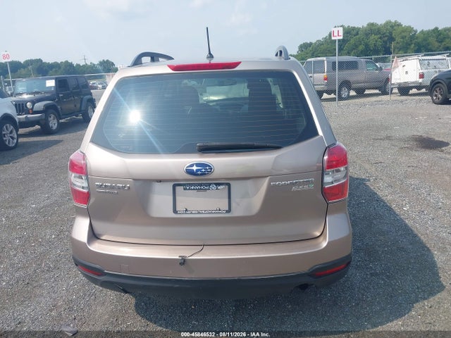 2015 Subaru Forester 2.5i მანქანა იყიდება აუქციონზე, vin: JF2SJABC1FH595391, აუქციონის ნომერი: 45846532