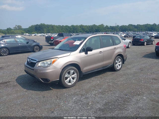 2015 Subaru Forester 2.5i მანქანა იყიდება აუქციონზე, vin: JF2SJABC1FH595391, აუქციონის ნომერი: 45846532