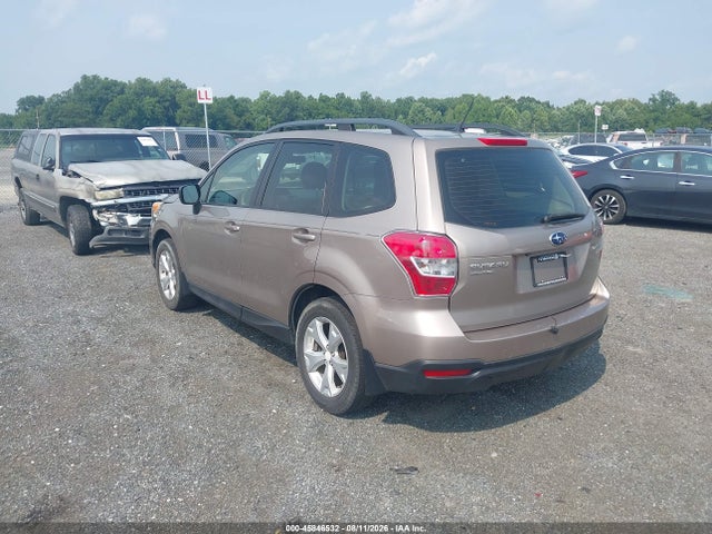 2015 Subaru Forester 2.5i მანქანა იყიდება აუქციონზე, vin: JF2SJABC1FH595391, აუქციონის ნომერი: 45846532