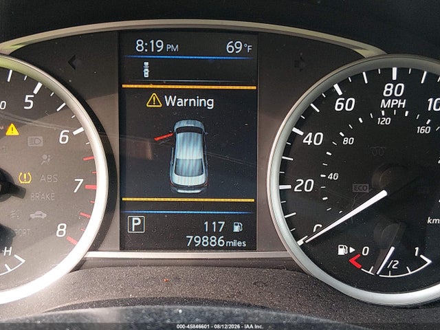 2019 Nissan Sentra Sv მანქანა იყიდება აუქციონზე, vin: 3N1AB7APXKY235505, აუქციონის ნომერი: 45846601